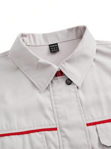 TaskEZ Women's Long Sleeve Utility Pocket Jacket And Trousers Work Uniform