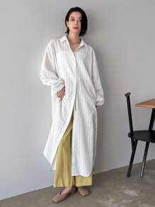 FRIFUL Women's Solid Color Drawstring Pocket Casual Pants Linen - Yellow - View 2