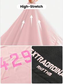 SHEIN Tween Boy Knitted Solid Color Letter Print Vest And Anti-Walk Shorts Sports Set - Multicolor - View 2