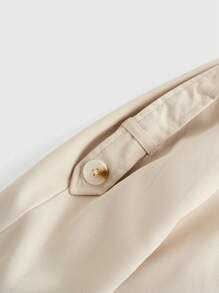 Forever 21 长款风衣 秋装 - 白色 - 查看 10