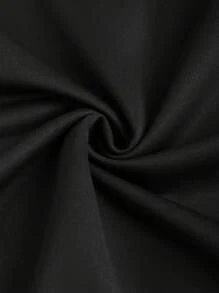 SHEIN Unity Women's Crew Neck Long Sleeve Sweatshirt With Bow Decor, Spring Autumn Pullover Fall Outfit - Black - View 3