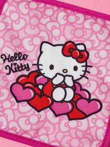 HELLO KITTY AND FRIENDS | SHEIN Maldives & Trilu Chip Print Heat Resistant Kitchen Baking Accessories, Choose From Gloves Or Pot Holders, Oven-Friendly, Thick Pad Insulation - Red - View 5