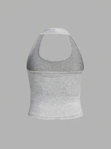 SHEIN Girlism 6件套少女修身运动吊带背心，百搭基础色 - 彩色 - 查看 6