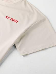 PAVTROS Manfinity Streetrush 男士舒适宽松休闲纯色 T 恤，百搭男士街头潮流衬衫男士街头潮流衬衫街头潮流衬衫街头潮流男士衬衫男士衬衫街头潮流、嘻哈街头、男朋友礼物、男士街头潮流、白色 T 恤 - 杏色 - 查看 4