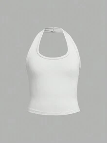 SHEIN Girlism 6件套少女修身运动吊带背心，百搭基础色 - 彩色 - 查看 3