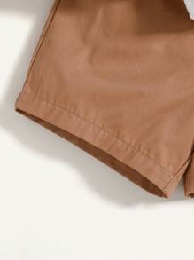 Cozy Pixies 2 piezas Conjunto de niño bebé de cárdigan a rayas de colores con cuello y pantalones cortos casuales