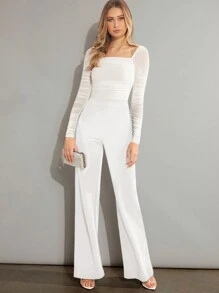 Firerie Women Solid Color Casual Pants - White - View 5