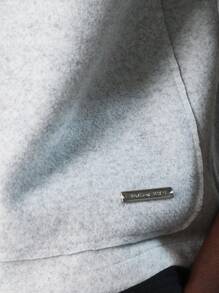 SUMWON Raw Edge Boxy Gilet - Grey - View 4