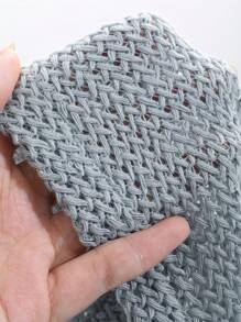 FRIFUL Áo cardigan nữ có thắt lưng thắt nơ - Xám - Xem 3