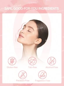 SHEGLAM Birthday Skin Primer Invisible Pore Color-Correcting Primer Hydrating Moisturizing Rose Essential Oil Lightweight Pink Face Primer Brand Beauty Makeup Face Paint Cosmetic For Women Girls Perfect For Winter Spring Ideal For Y2K Fancy Fashion Suitable For Birthday Gift Party Ready Best Color - Pink - View 7