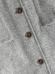 SHEIN Young Boys Casual Dragon & Phoenix Pattern Thermal Lined Hooded Cardigan Coat,In Fall/Winter - Grey - View 2