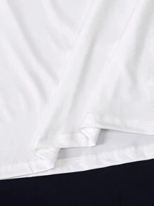 Tween Boy Casual Vacation Palm Tree Printed Short Sleeve T-Shirt - White - View 8