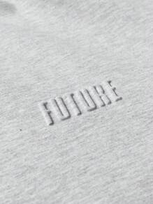 Manfinity VCAY Herren-Sweatshirt mit lockerer Passform und lässiger Kapuze, geeignet für Herbst und Winter - Hellgrau - Übersicht 7