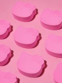 HELLO KITTY AND FRIENDS | SHEIN 10pcs/Pack Cute Expandable Makeup Sponges, Multi-Functional - Pink - View 7