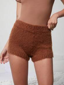 WESTFADE Cozy Sweater Short - Brown - View 11