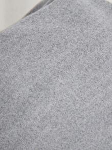 EMERY ROSE Damski płaszcz w jednolitym kolorze z kołnierzem typu stójka i długim rękawem, zdobiony metalowymi guzikami, na jesień/zimę