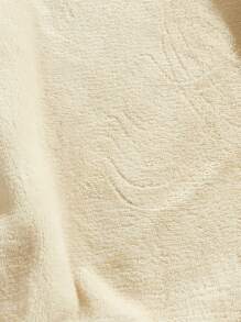 Manfinity Homme Áo khoác nam tay dài khóa kéo màu trơn đơn giản thời trang cỡ lớn - màu đen - Xem 4