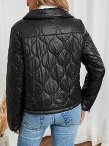 EMERY ROSE 女士短款绗缝棉衣