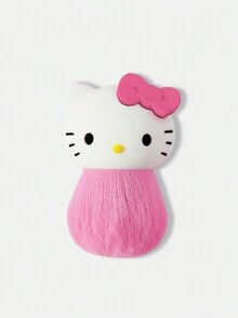 HELLO KITTY AND FRIENDS | SHEIN 3D 猫咪图案粉色化妆刷 - 粉色 - 查看 8