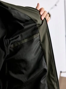 In My Nature 男士字母印花束口帽戶外夾克