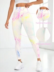 Easithlete Quần legging cạp cao tập luyện hàng ngày cho nữ - Nhiều màu - Xem 4