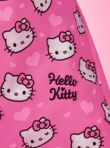 HELLO KITTY AND FRIENDS | SHEIN 2pcs/Set Kitty Cartoon Printed Drawstring Storage Pouches