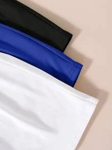 2pcs Casual Tank Top And Shorts Set For Teenage Girls - Multicolor - View 4