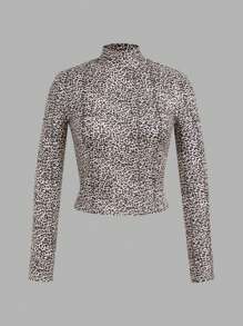 SHEIN EZwear 3 cái/bộ Áo thun dài tay cao cổ trơn vừa vặn phù hợp cho mùa thu đông - Nhiều màu - Xem 3