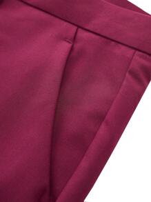 Manfinity Mode 男裝純色直筒西裝褲