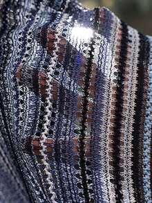 Manfinity Homme 大码男士休闲海军蓝条纹短袖衬衫，夏季 - 藏蓝色 - 查看 7