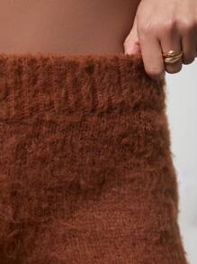 WESTFADE Cozy Sweater Short - Brown - View 10