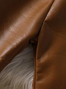 2 件装女婴直筒休闲时尚个性酷炫机车风时尚裤