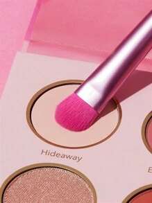 HELLO KITTY AND FRIENDS | SHEIN 4pcs/Set 3D Kitty Design Pink Eye Makeup Brushes - Baby Pink - View 8