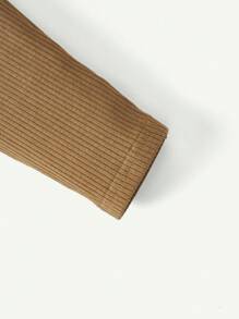 Cozy Pixies 2 Stücke Baby Mädchen Set mit Blumen Muster bestehend aus Rundhals Sweatshirt mit Drop Shoulder und Leggings