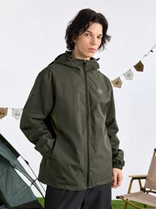 In My Nature 男士字母印花束口帽戶外夾克