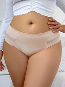 3pcs/Set Plus Size Casual Triangular Briefs - Multicolor - View 2
