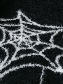 SHEIN LUNE Plus Size Crew Neck Long Sleeve Simple Pullover Sweater, Casual Daily Wear Knit Pullover Fall Winter Outfit