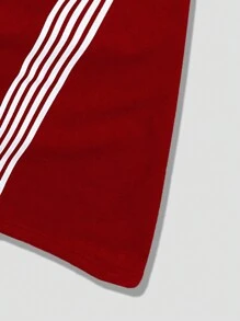 Manfinity Campus Court 男士宽松标语图案抽绳腰运动裤，适合狂欢