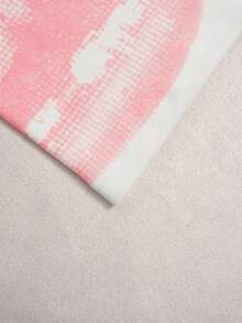 Áo thun nữ phong cách punk thường ngày, cổ tròn, tay ngắn, in hình môi, thời trang gothic đường phố, thích hợp cho mùa hè. - Màu Hồng baby - Xem 5