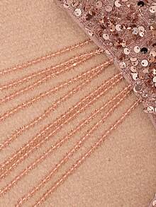 性感露肩闪光晚礼服，复古休闲节日鸡尾酒会美人鱼礼服优雅正式舞会婚礼宾客礼服，适合毕业典礼、晚宴