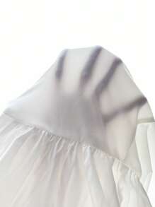 Siren Gaze 春/夏季白色婚禮約會單品細肩帶A字型女裝洋裝 - 白色 - 查看 6