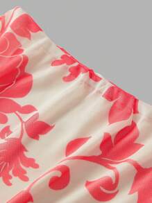 Forever 21 Bộ váy và váy dài quây bodycon màu đỏ cho kỳ nghỉ - Màu be - Xem 4