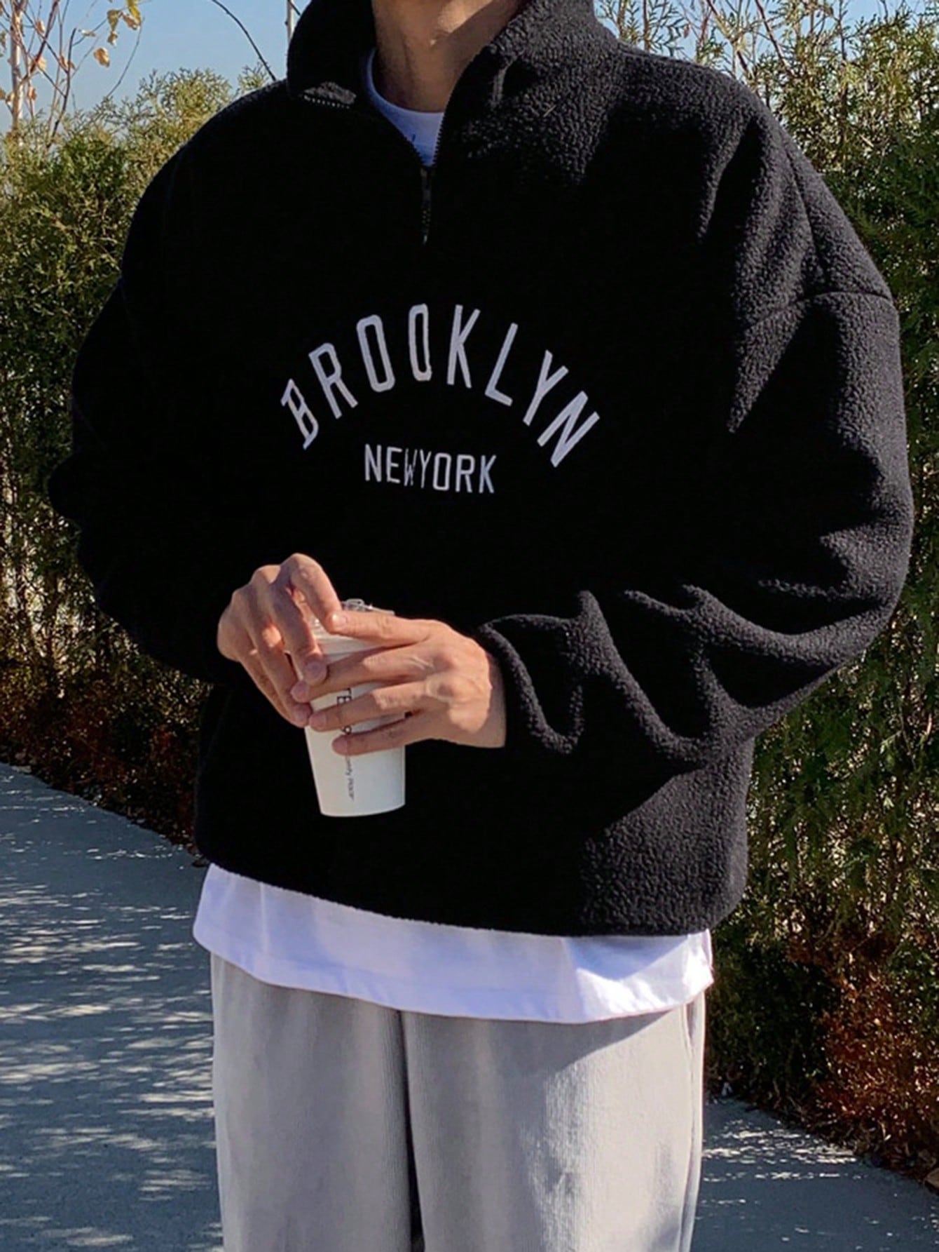 بلوزة رجالية بطبعة حرفية، خريفية