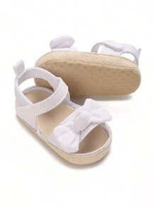 Leuke effen sandalen en pantoffels voor baby's, veelzijdige zomerstijl