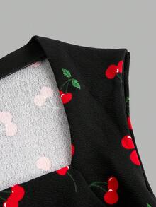 Áo tank top ngắn ôm dáng đa năng dành cho nữ cỡ lớn Cherry Casual, thích hợp cho mùa hè. - Nhiều màu - Xem 3
