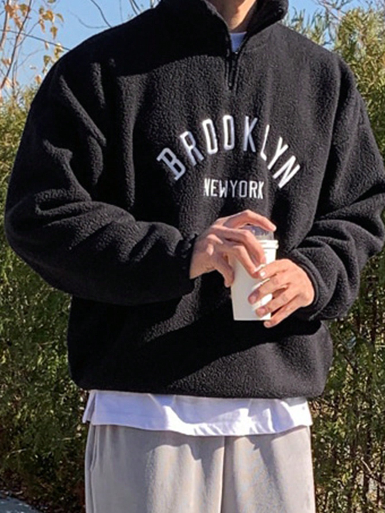 بلوزة رجالية بطبعة حرفية، خريفية