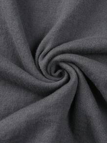 Chillumni Men's Crew Neck Solid Color Loose Casual Pullover Knit Sweater - Multicolor - View 3