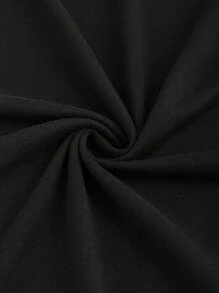 SHEIN Unity Conjunto de 2 Peças com Top Cropped Tubular e Saia Lápis Ajustada Feminina em Cor Sólida