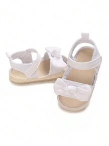 Leuke effen sandalen en pantoffels voor baby's, veelzijdige zomerstijl
