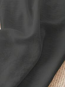 SHEIN LUNE Plus Size Drawstring Straight Leg Casual Fashion Daily Outdoor Versatile Pants